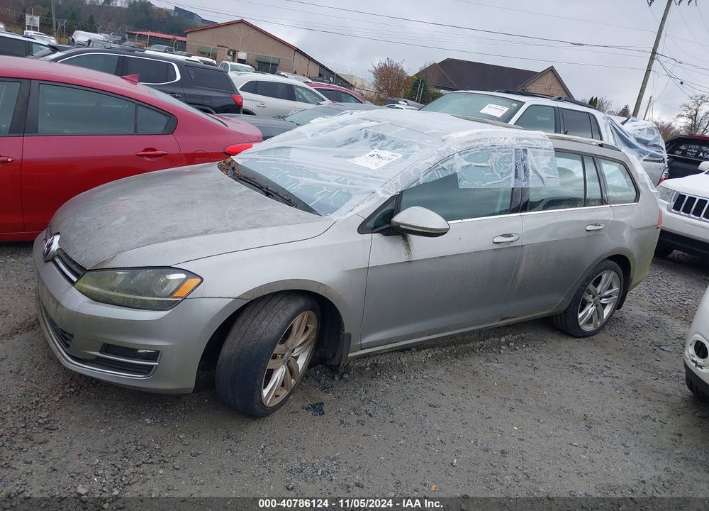 2015 VOLKSWAGEN GOLF SPORTWAGEN TDI SEL 4-DOOR VIN: 3VWCA7AU9FM500682
