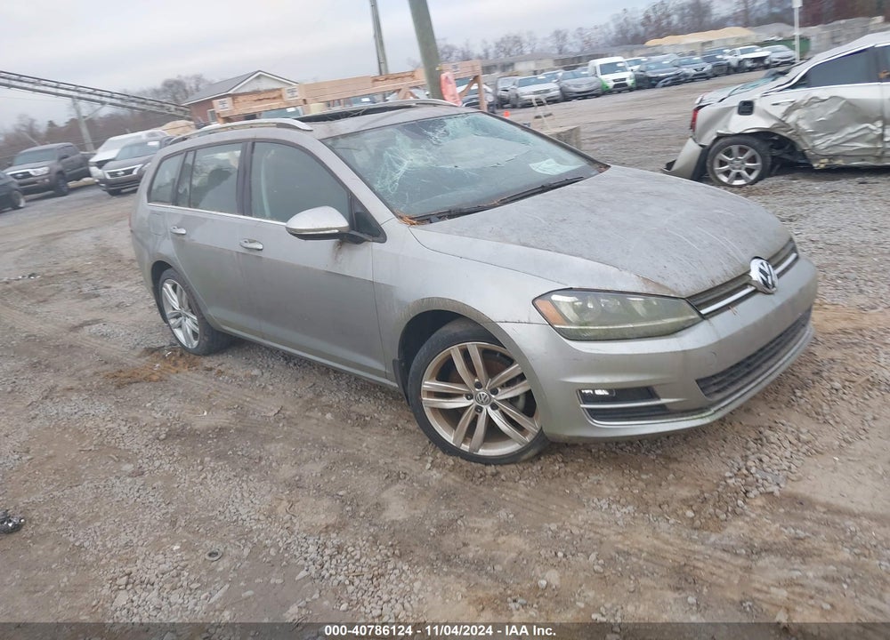 2015 VOLKSWAGEN GOLF SPORTWAGEN TDI SEL 4-DOOR VIN: 3VWCA7AU9FM500682