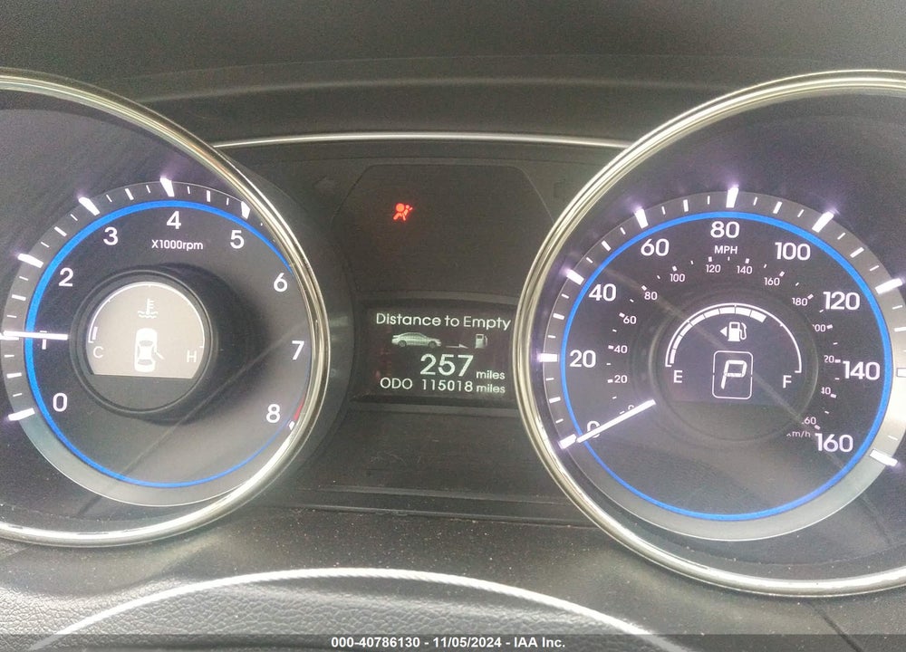 2012 HYUNDAI SONATA GLS VIN: 5NPEB4AC3CH487735