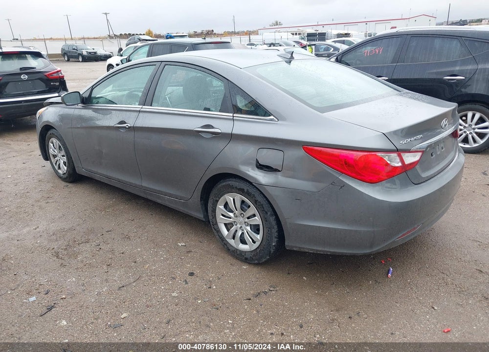 2012 HYUNDAI SONATA GLS VIN: 5NPEB4AC3CH487735