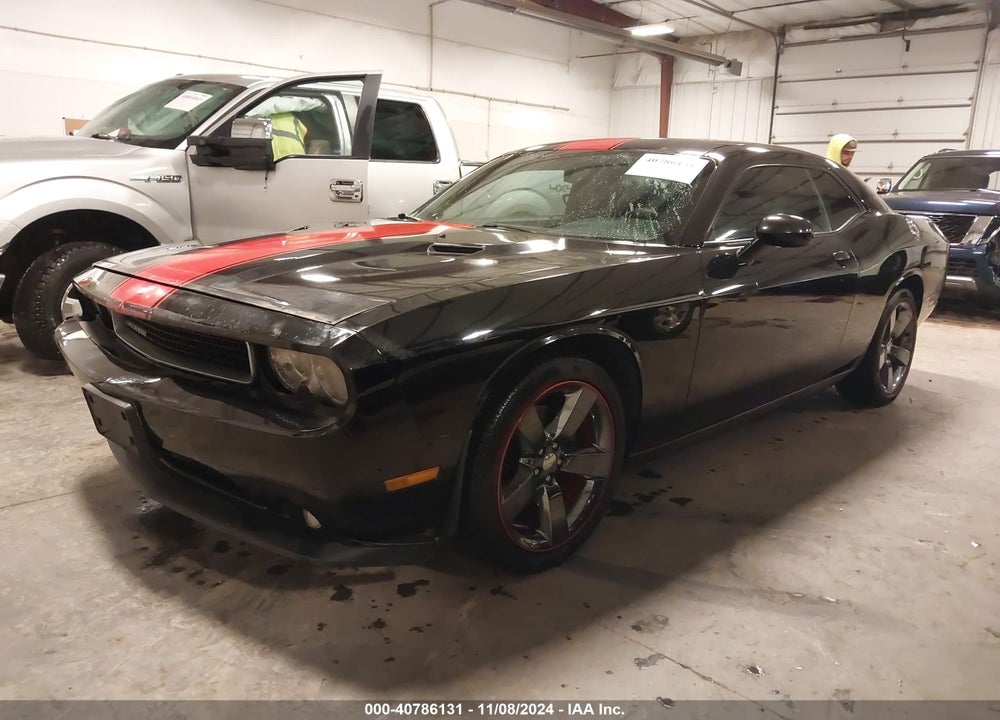 2013 DODGE CHALLENGER RALLYE REDLINE VIN: 2C3CDYAG8DH553870