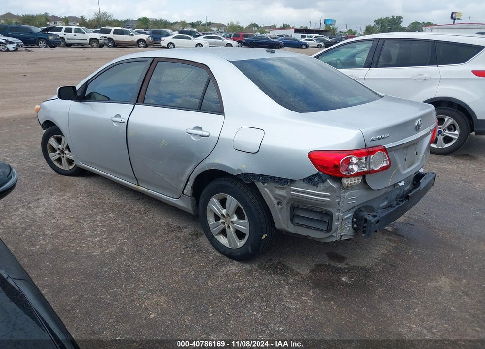 2011 TOYOTA COROLLA LE VIN: JTDBU4EE5B9153643