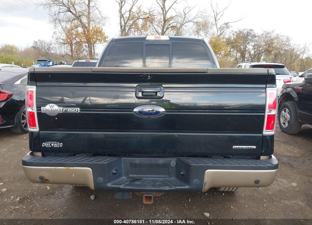 2012 FORD F-150 KING RANCH VIN: 1FTFW1EFXCKD89458