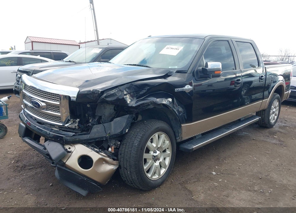 2012 FORD F-150 KING RANCH VIN: 1FTFW1EFXCKD89458