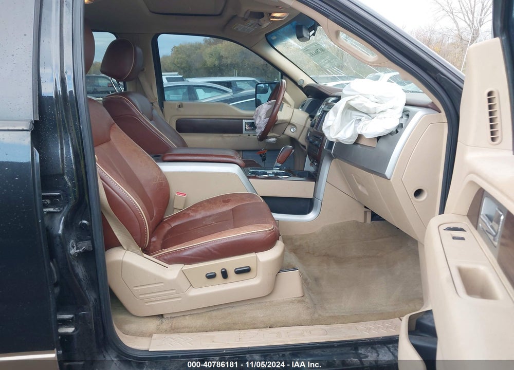 2012 FORD F-150 KING RANCH VIN: 1FTFW1EFXCKD89458