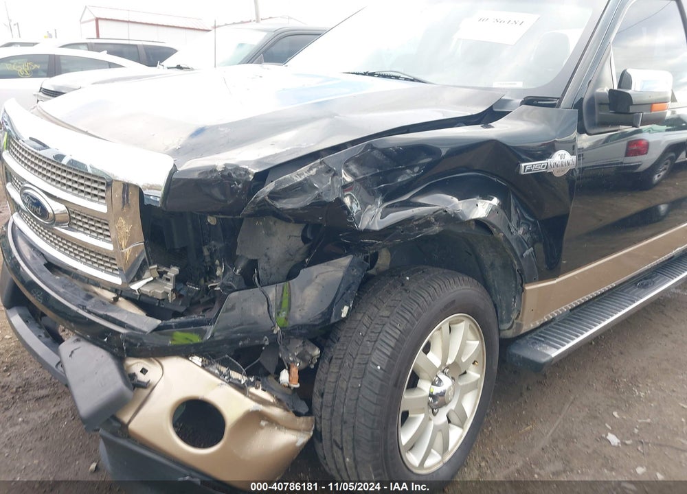 2012 FORD F-150 KING RANCH VIN: 1FTFW1EFXCKD89458