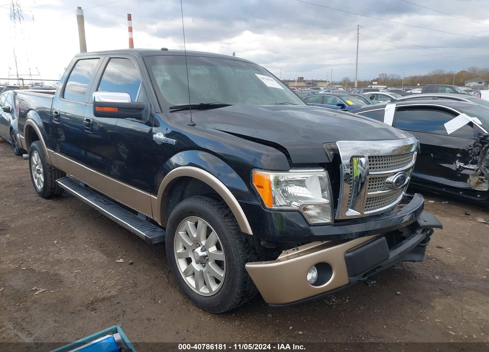 2012 FORD F-150 KING RANCH VIN: 1FTFW1EFXCKD89458