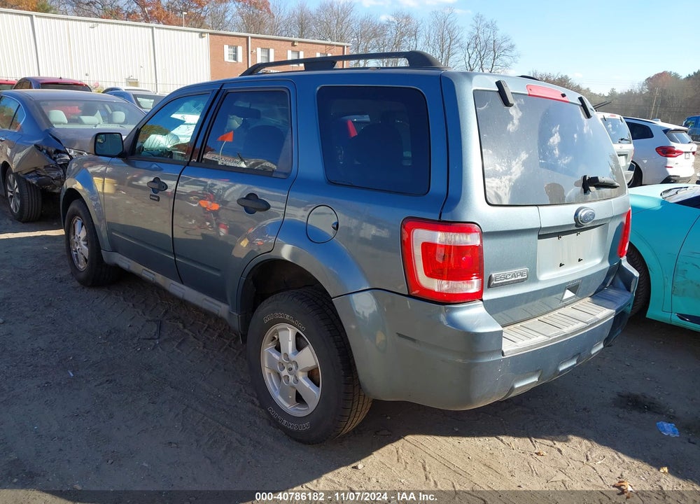 2010 FORD ESCAPE XLT VIN: 1FMCU9D72AKC91163