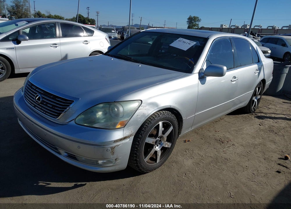 2004 LEXUS LS 430 BASE (A6) VIN: JTHBN36F740158377