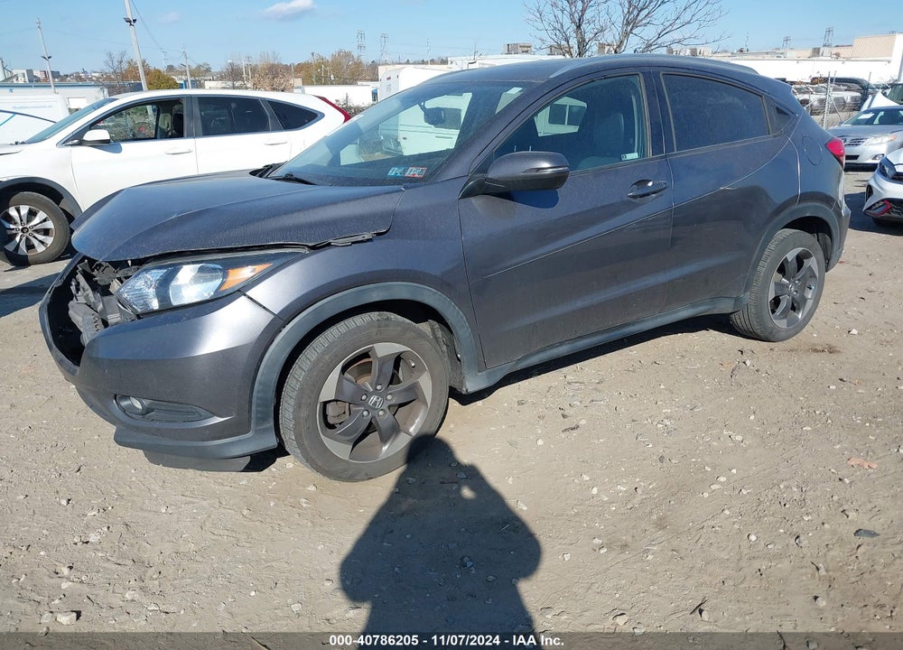 2018 HONDA HR-V EX-L VIN: 3CZRU6H75JM722721
