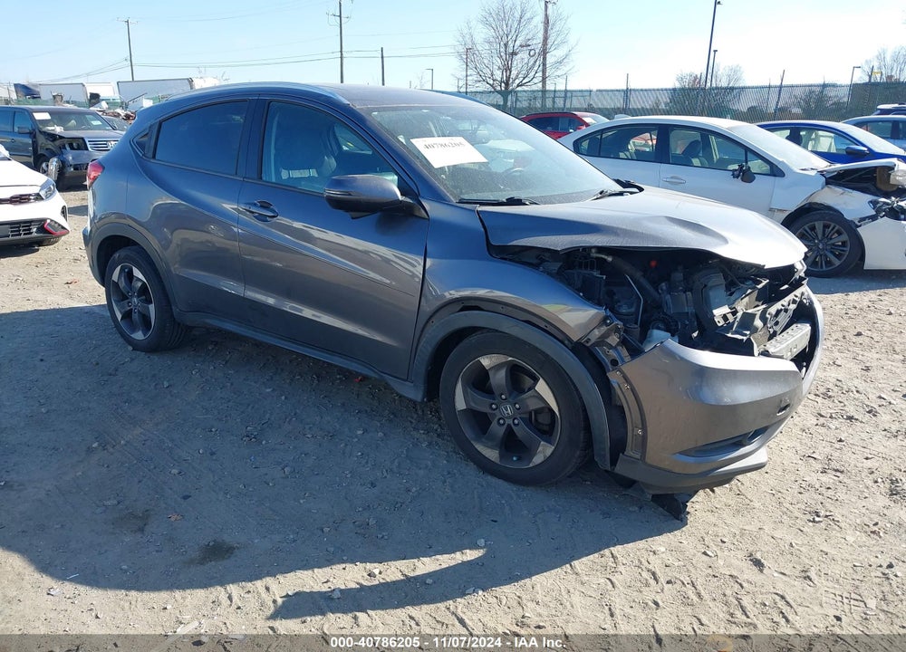 2018 HONDA HR-V EX-L VIN: 3CZRU6H75JM722721