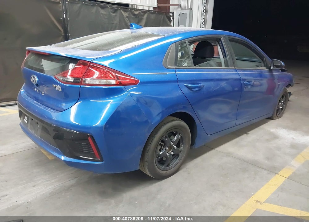 2018 HYUNDAI IONIQ HYBRID BLUE VIN: KMHC65LC2JU068613