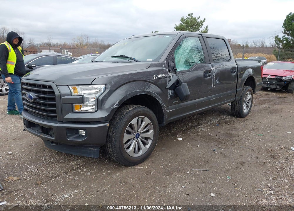 2017 FORD F-150 XL VIN: 1FTEW1EP1HKD39267