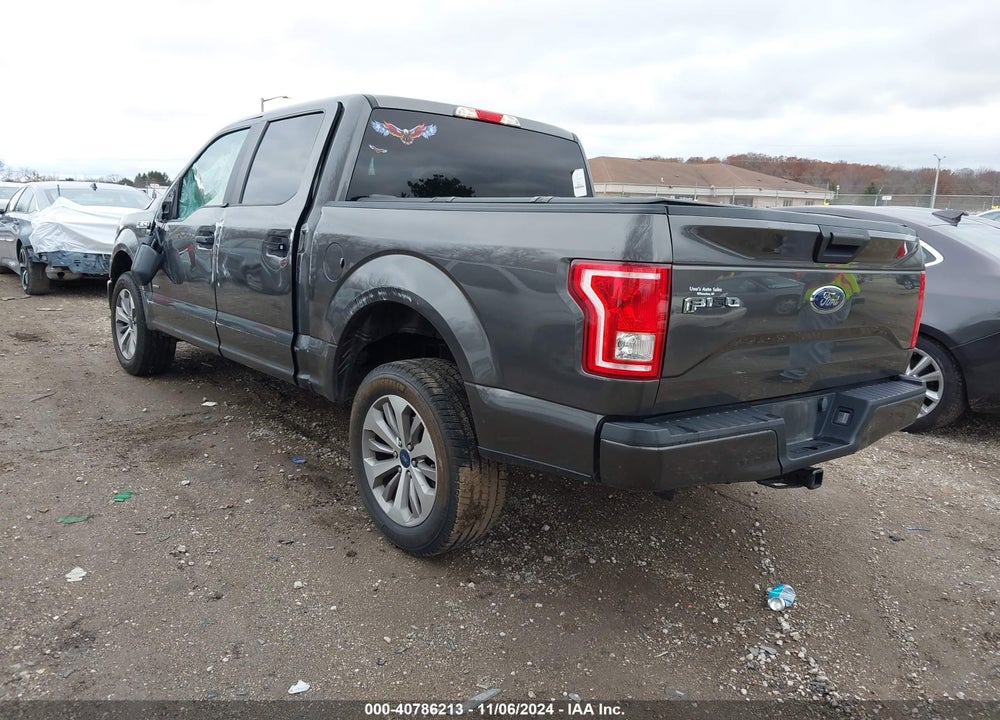 2017 FORD F-150 XL VIN: 1FTEW1EP1HKD39267
