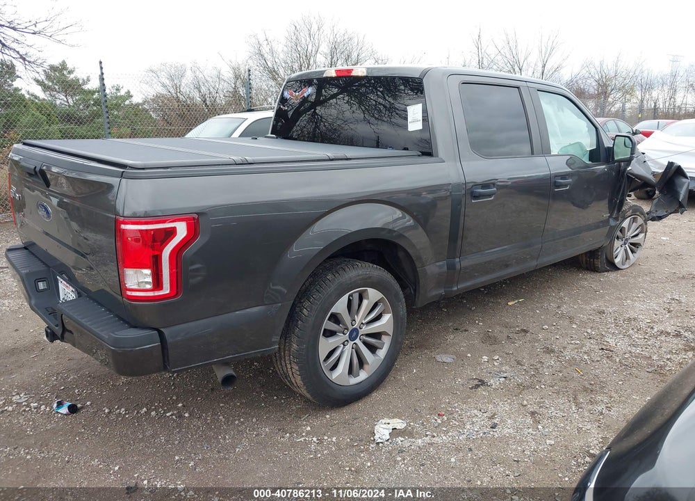 2017 FORD F-150 XL VIN: 1FTEW1EP1HKD39267