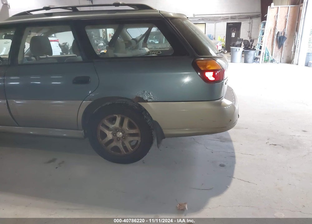 2002 SUBARU OUTBACK VIN: 4S3BH675X27633895