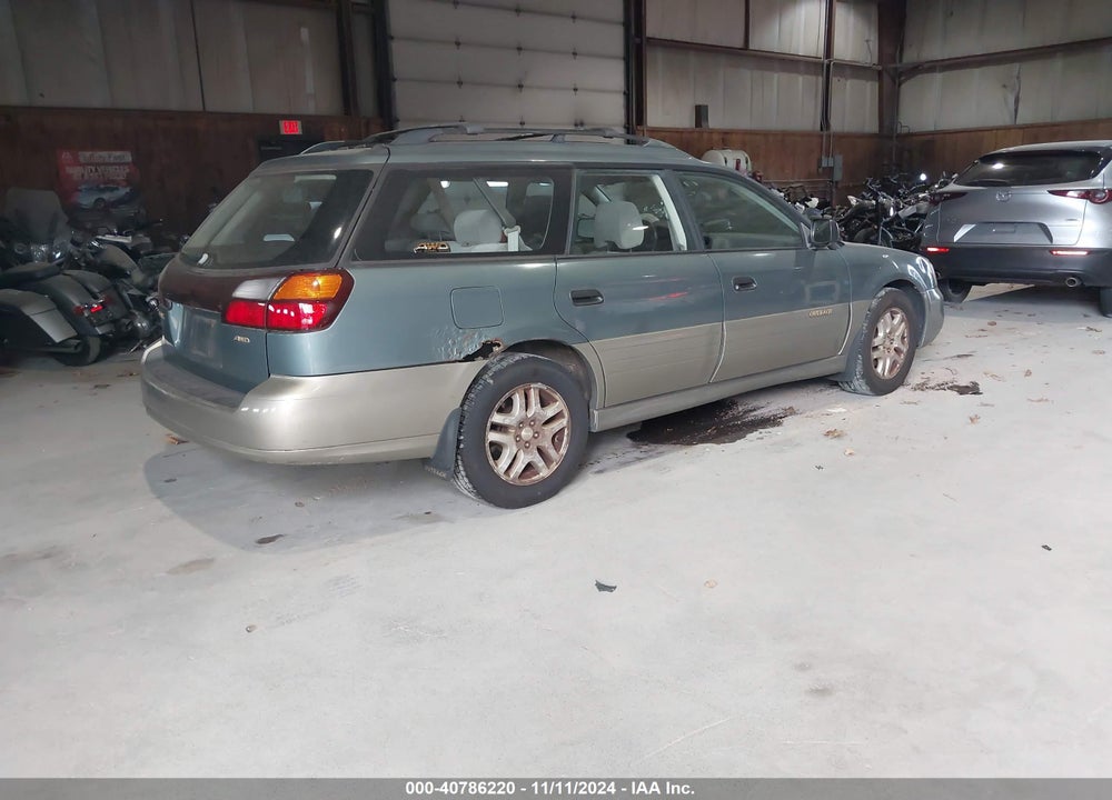 2002 SUBARU OUTBACK VIN: 4S3BH675X27633895