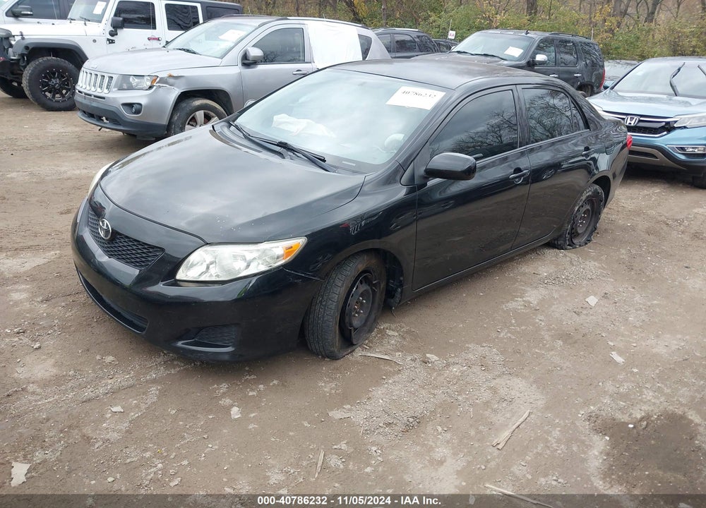 2009 TOYOTA COROLLA LE VIN: JTDBL40E599027836