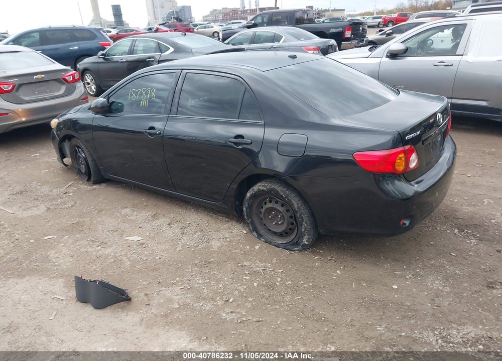 2009 TOYOTA COROLLA LE VIN: JTDBL40E599027836