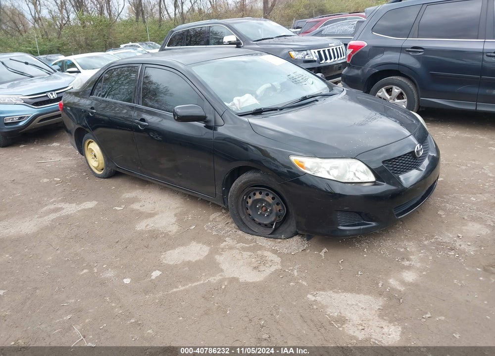 2009 TOYOTA COROLLA LE VIN: JTDBL40E599027836
