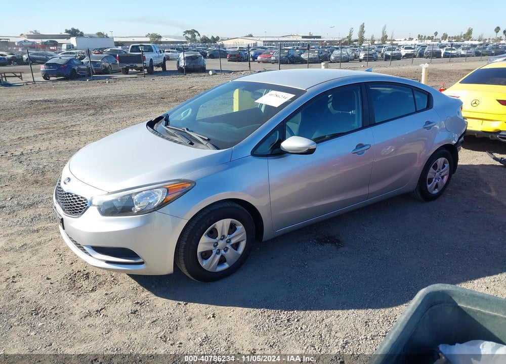 2014 KIA FORTE LX VIN: KNAFK4A61E5156814