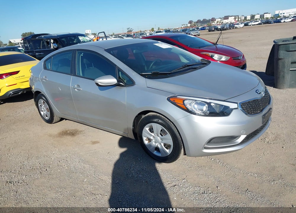 2014 KIA FORTE LX VIN: KNAFK4A61E5156814