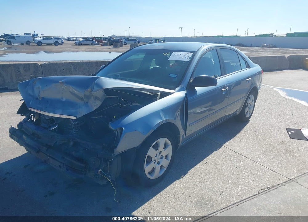 2009 HYUNDAI SONATA GLS VIN: 5NPET46C29H527768