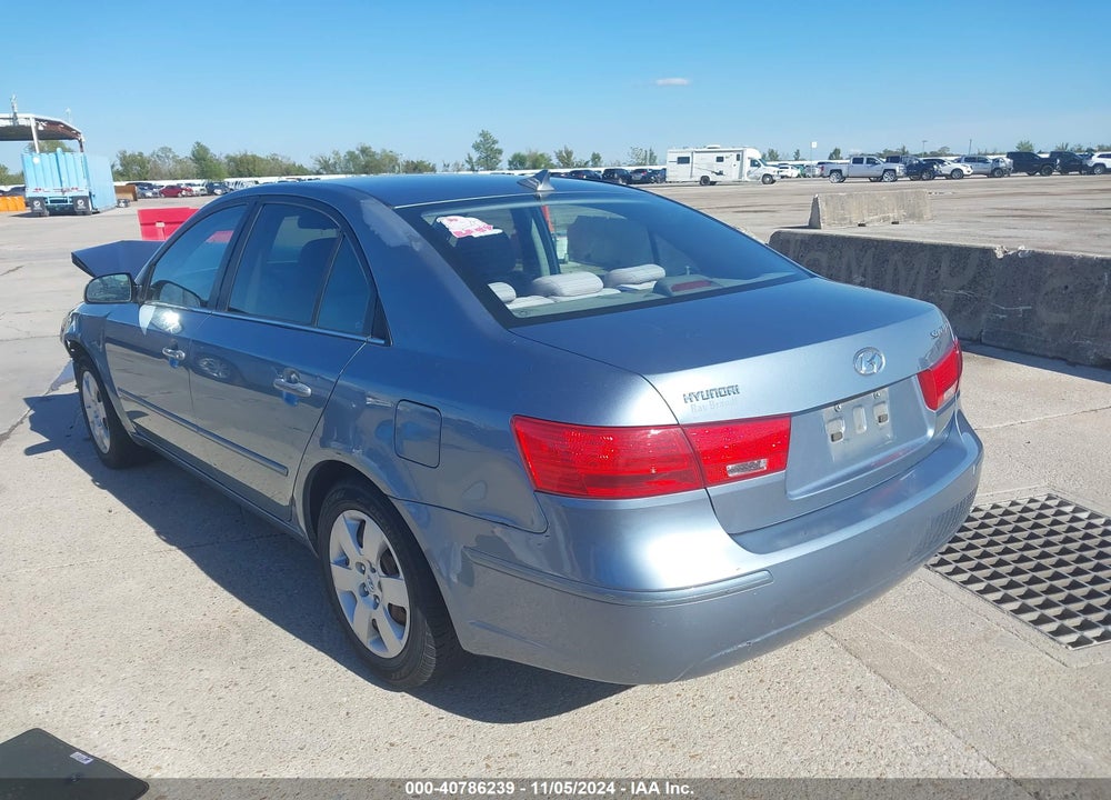 2009 HYUNDAI SONATA GLS VIN: 5NPET46C29H527768