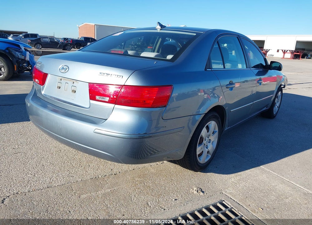 2009 HYUNDAI SONATA GLS VIN: 5NPET46C29H527768