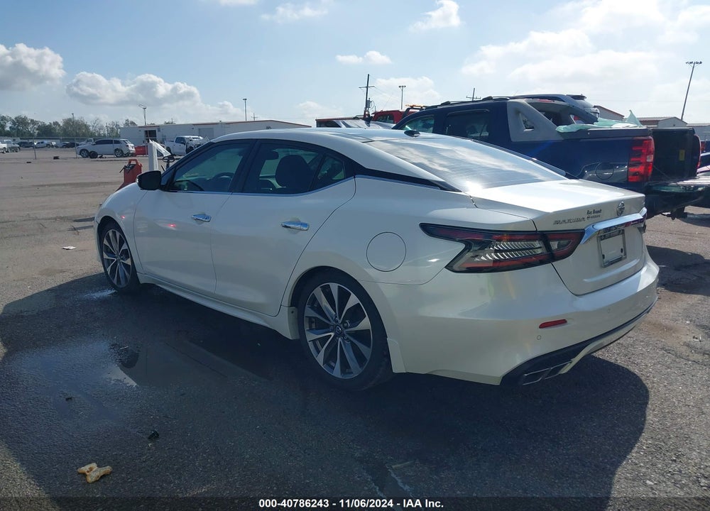 2020 NISSAN MAXIMA PLATINUM XTRONIC CVT VIN: 1N4AA6FV7LC374685