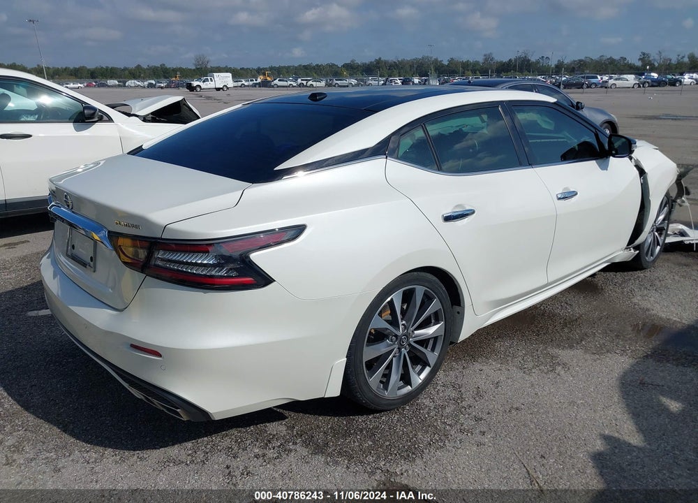 2020 NISSAN MAXIMA PLATINUM XTRONIC CVT VIN: 1N4AA6FV7LC374685