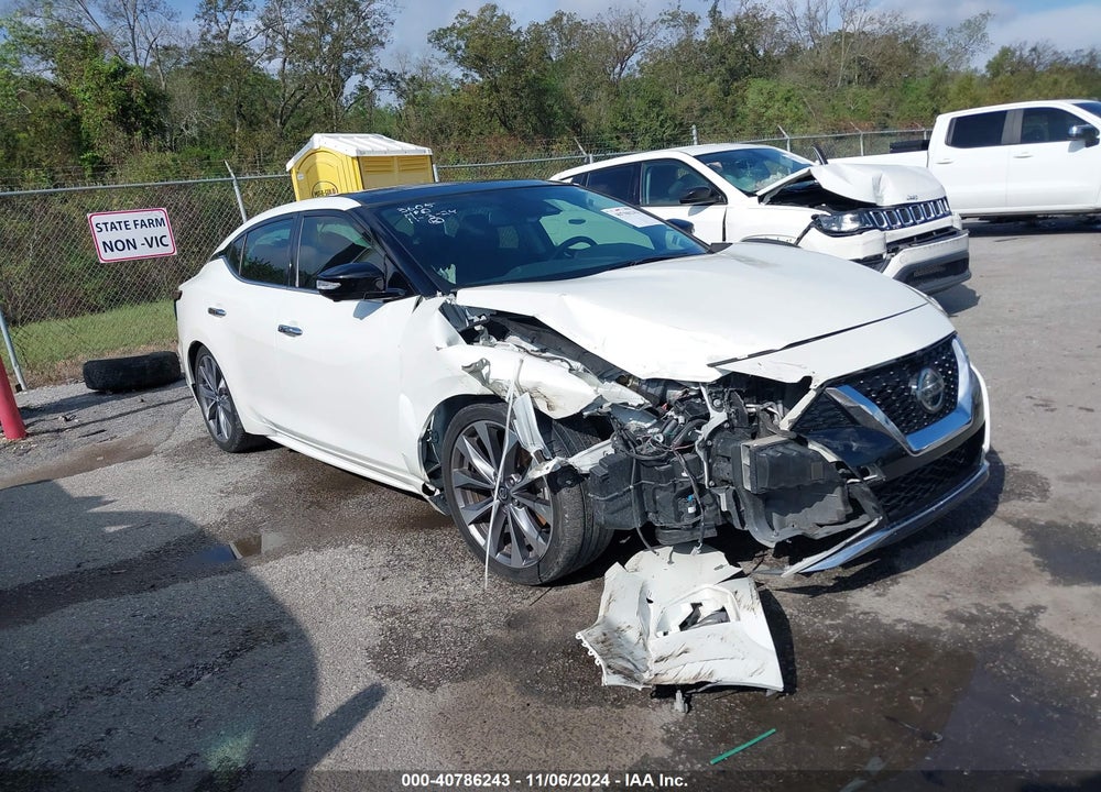 2020 NISSAN MAXIMA PLATINUM XTRONIC CVT VIN: 1N4AA6FV7LC374685