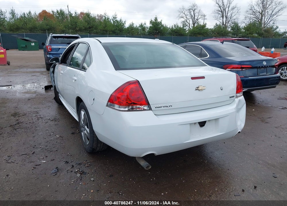 2012 CHEVROLET IMPALA POLICE POLICE VIN: 2G1WD5E33C1282182