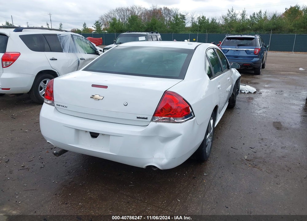 2012 CHEVROLET IMPALA POLICE POLICE VIN: 2G1WD5E33C1282182