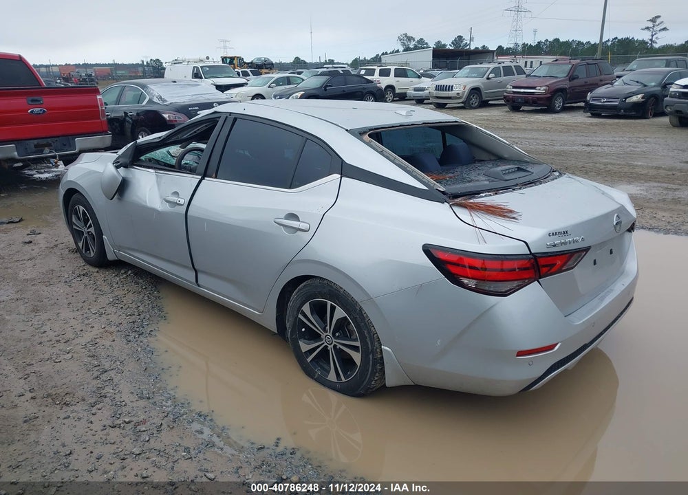 2021 NISSAN SENTRA SV XTRONIC CVT VIN: 3N1AB8CV3MY315636