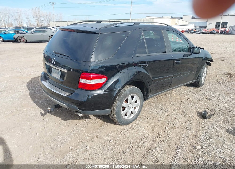 2006 MERCEDES-BENZ ML 350 4MATIC VIN: 4JGBB86EX6A078224