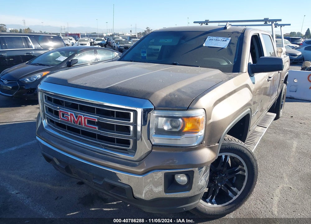 2015 GMC SIERRA 1500 SLE VIN: 3GTP1UEC9FG329631
