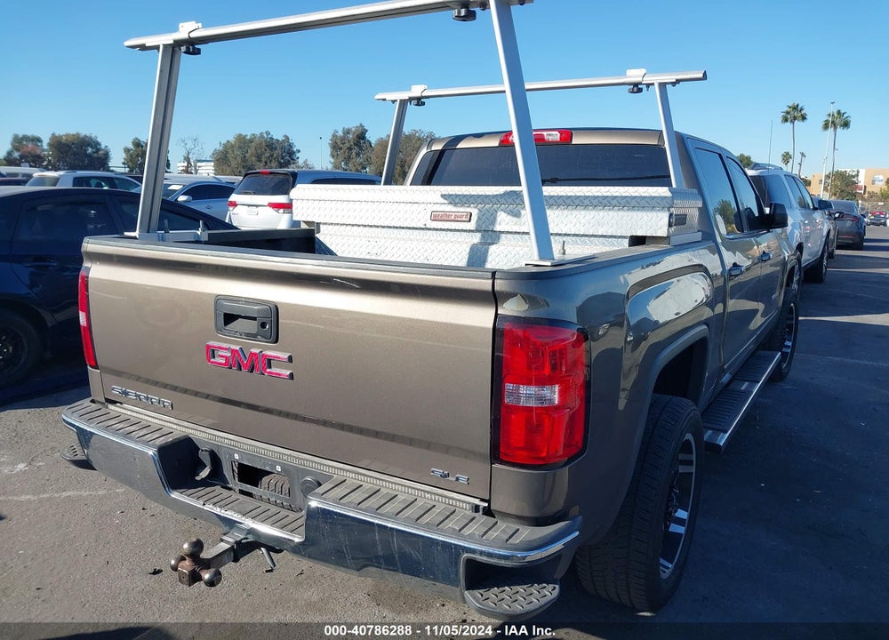 2015 GMC SIERRA 1500 SLE VIN: 3GTP1UEC9FG329631