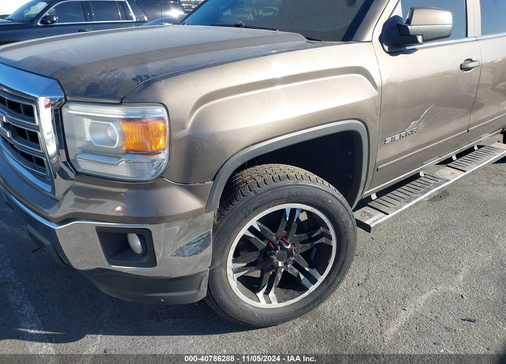 2015 GMC SIERRA 1500 SLE VIN: 3GTP1UEC9FG329631