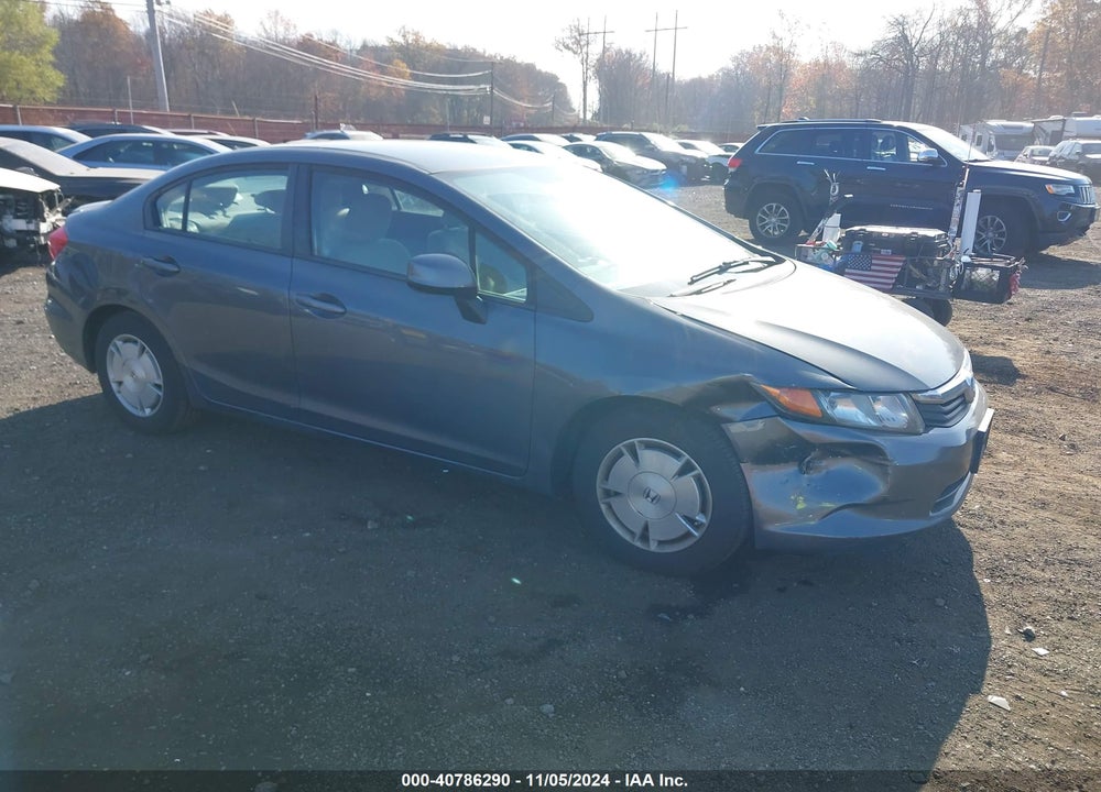 2012 HONDA CIVIC HF VIN: 2HGFB2F67CH320333