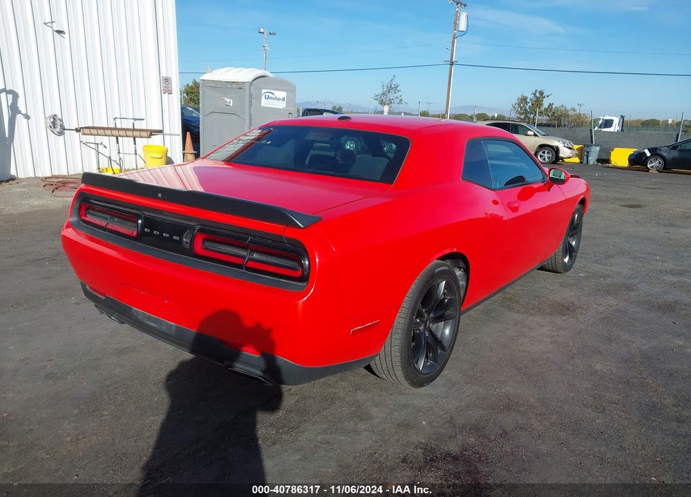 2018 DODGE CHALLENGER SXT VIN: 2C3CDZAG9JH288636