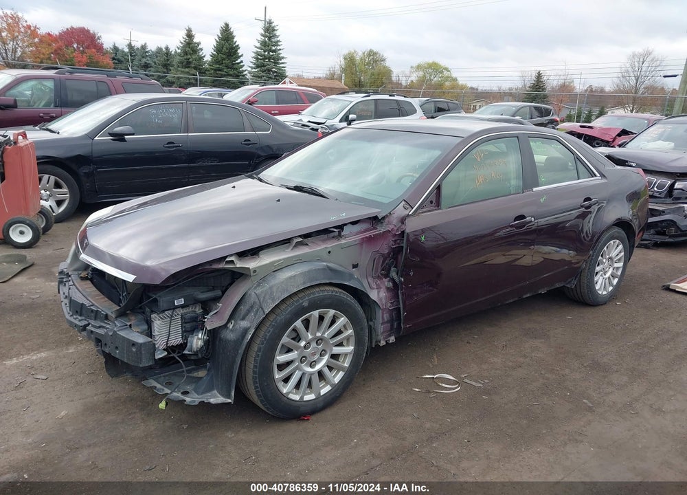 2010 CADILLAC CTS LUXURY VIN: 1G6DH5EG2A0116365