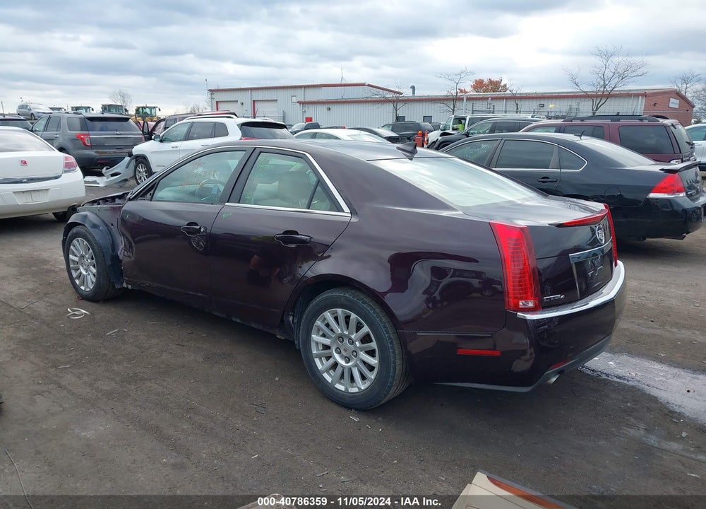 2010 CADILLAC CTS LUXURY VIN: 1G6DH5EG2A0116365