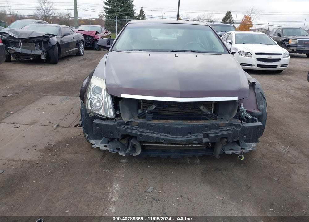 2010 CADILLAC CTS LUXURY VIN: 1G6DH5EG2A0116365