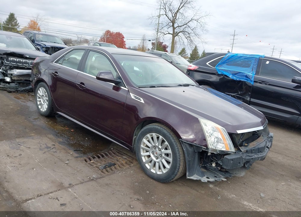 2010 CADILLAC CTS LUXURY VIN: 1G6DH5EG2A0116365