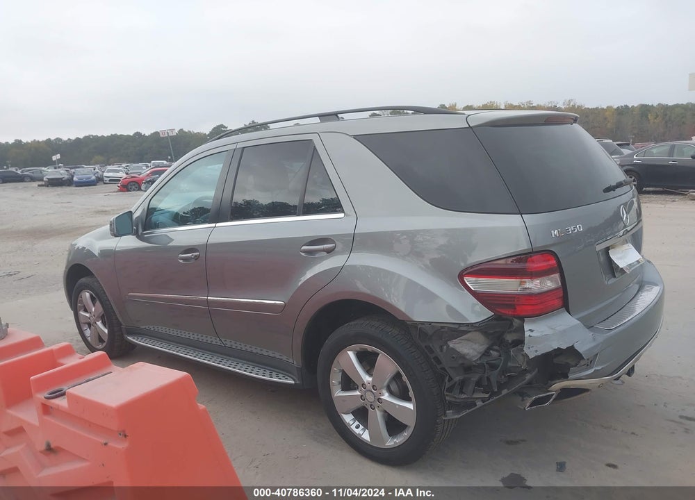 2011 MERCEDES-BENZ ML 350 VIN: 4JGBB5GB1BA683083