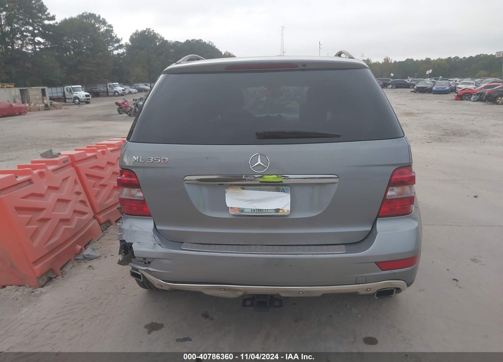 2011 MERCEDES-BENZ ML 350 VIN: 4JGBB5GB1BA683083