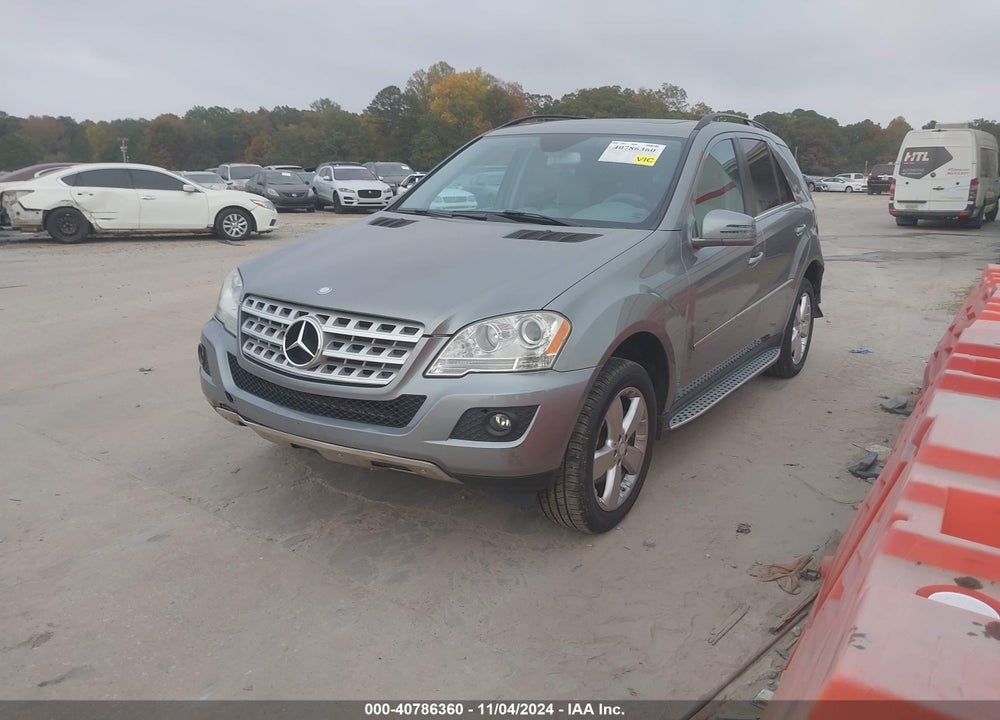2011 MERCEDES-BENZ ML 350 VIN: 4JGBB5GB1BA683083