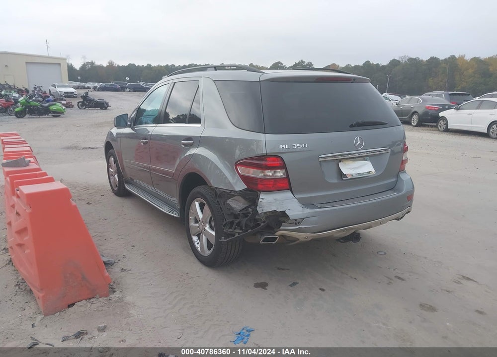 2011 MERCEDES-BENZ ML 350 VIN: 4JGBB5GB1BA683083