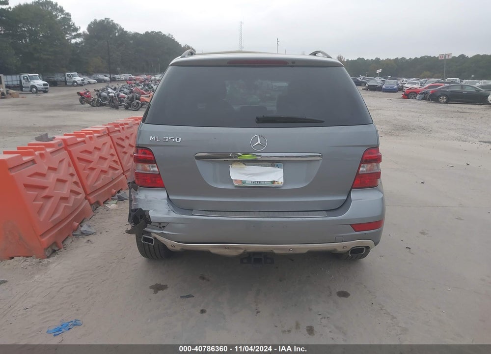 2011 MERCEDES-BENZ ML 350 VIN: 4JGBB5GB1BA683083